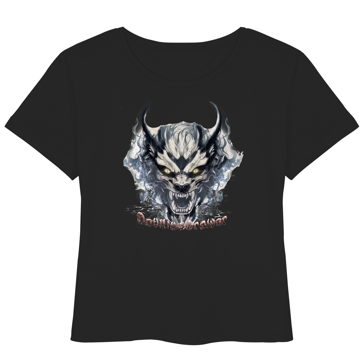 Deviliusdrawer Water Demon - Womens Organic Lightweight T-Shirt