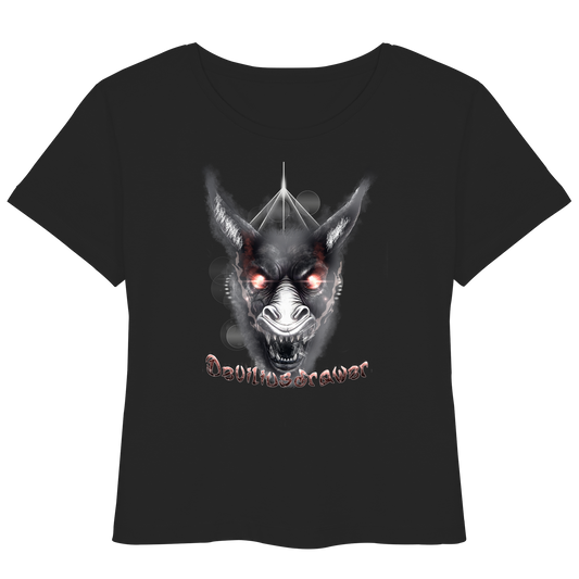 Deviliusdrawer Evil Donkey - Womens Organic Lightweight T-Shirt