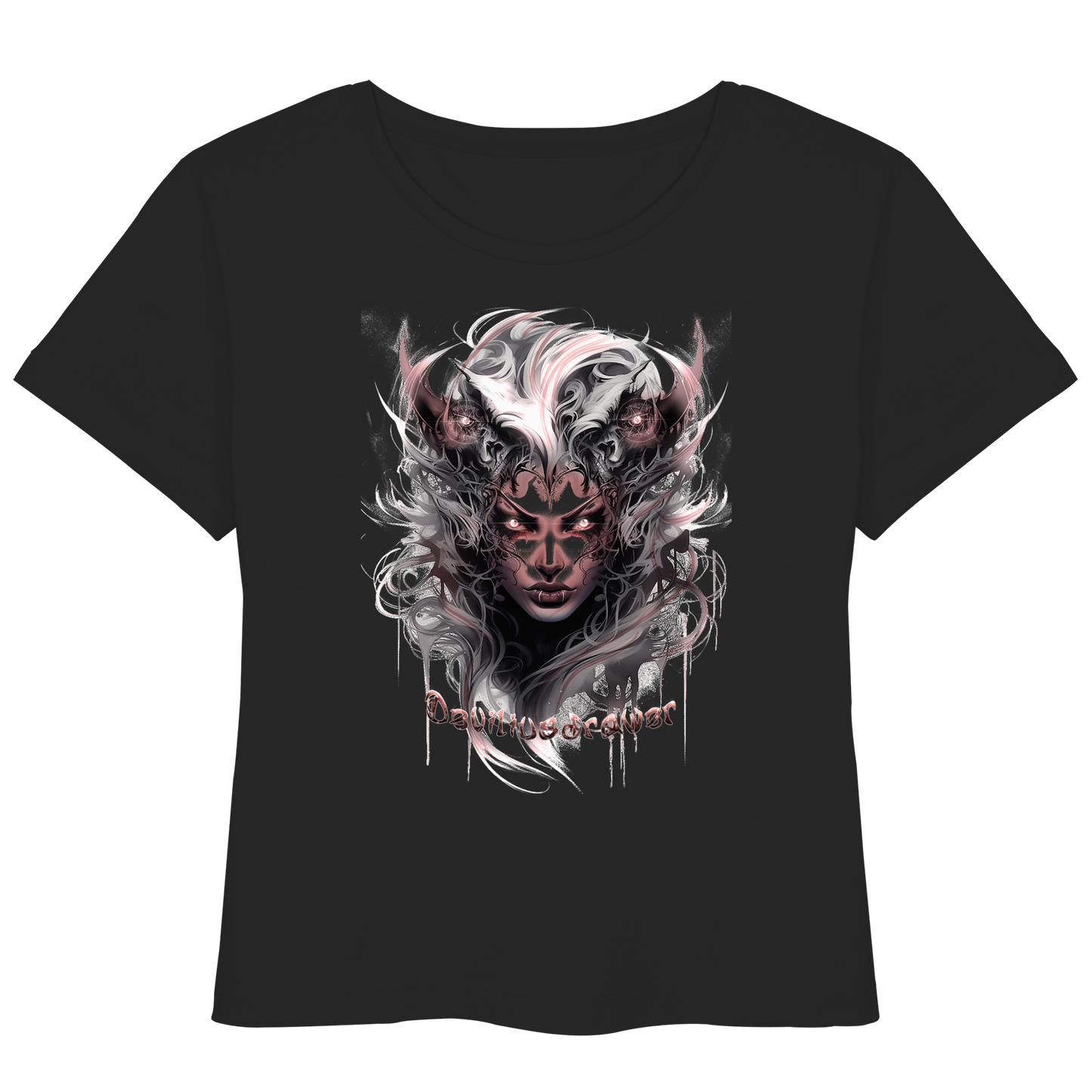 Deviliusdrawer Demonic Elf - Womens Organic Lightweight T-Shirt