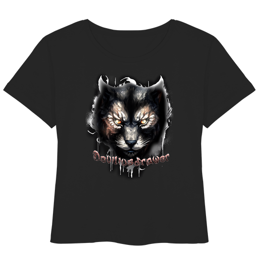 Deviliusdrawer Vampire Cat - Womens Organic Lightweight T-Shirt