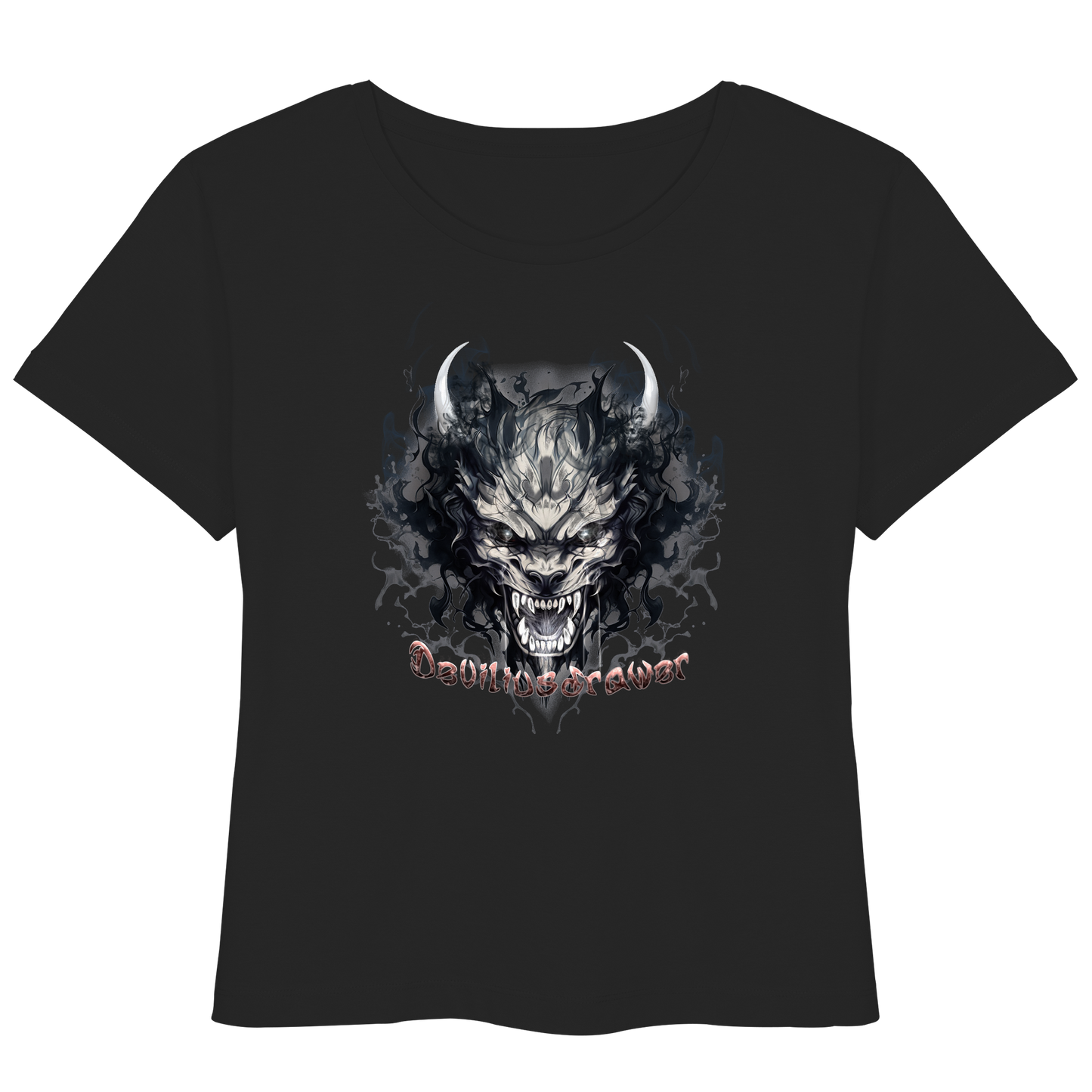 Deviliusdrawer Smoke Beast - Womens Organic Lightweight T-Shirt