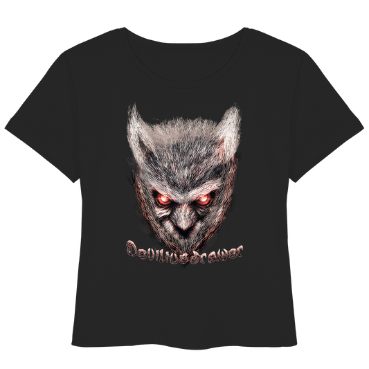 Deviliusdrawer Red Eyed Owl - Womens Organic Lightweight T-Shirt