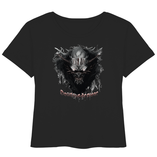 Deviliusdrawer Dark Smoke Demon - Womens Organic Lightweight T-Shirt