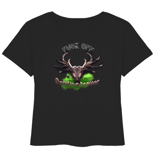 Deviliusdrawer Bad Deer - Womens Organic Lightweight T-Shirt