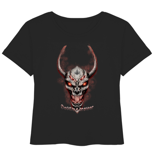 Deviliusdrawer Red Eyed Skeleton - Womens Organic Lightweight T-Shirt