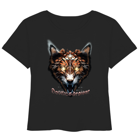 Deviliusdrawer Foxwolf - Womens Organic Lightweight T-Shirt