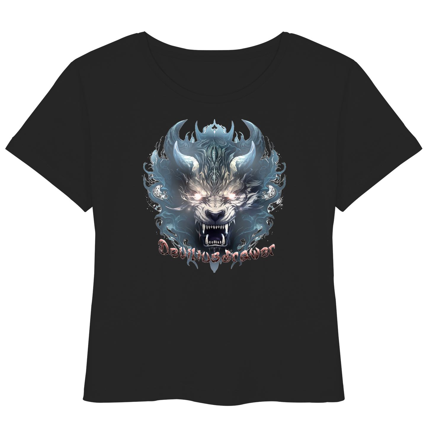 Deviliusdrawer Water Horn Tiger - Womens Organic Lightweight T-Shirt