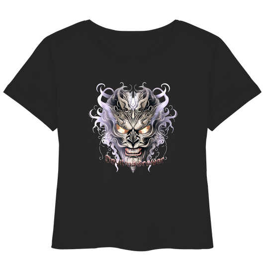 Deviliusdrawer Demon Mask Violet - Womens Organic Lightweight T-Shirt