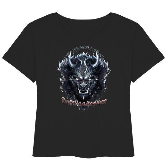 Deviliusdrawer Dark Wolf Mask - Womens Organic Lightweight T-Shirt