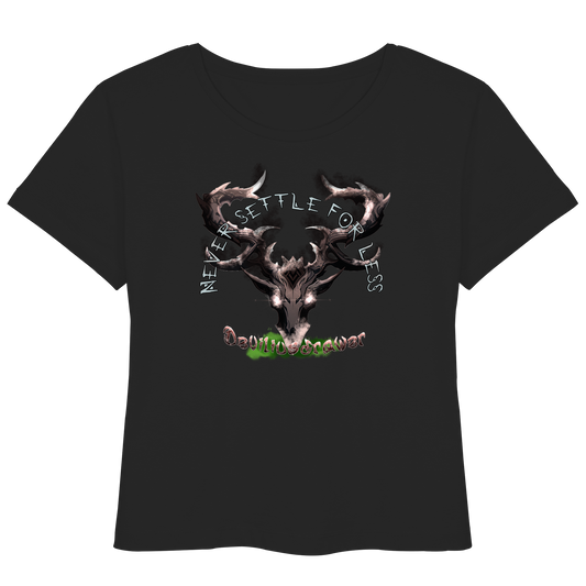 Deviliusdrawer Cruel Deer - Womens Organic Lightweight T-Shirt