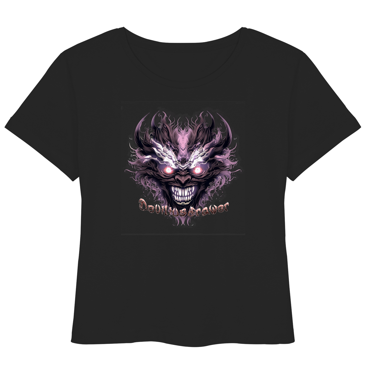 Deviliusdrawer Crazy Mask - Womens Organic Lightweight T-Shirt