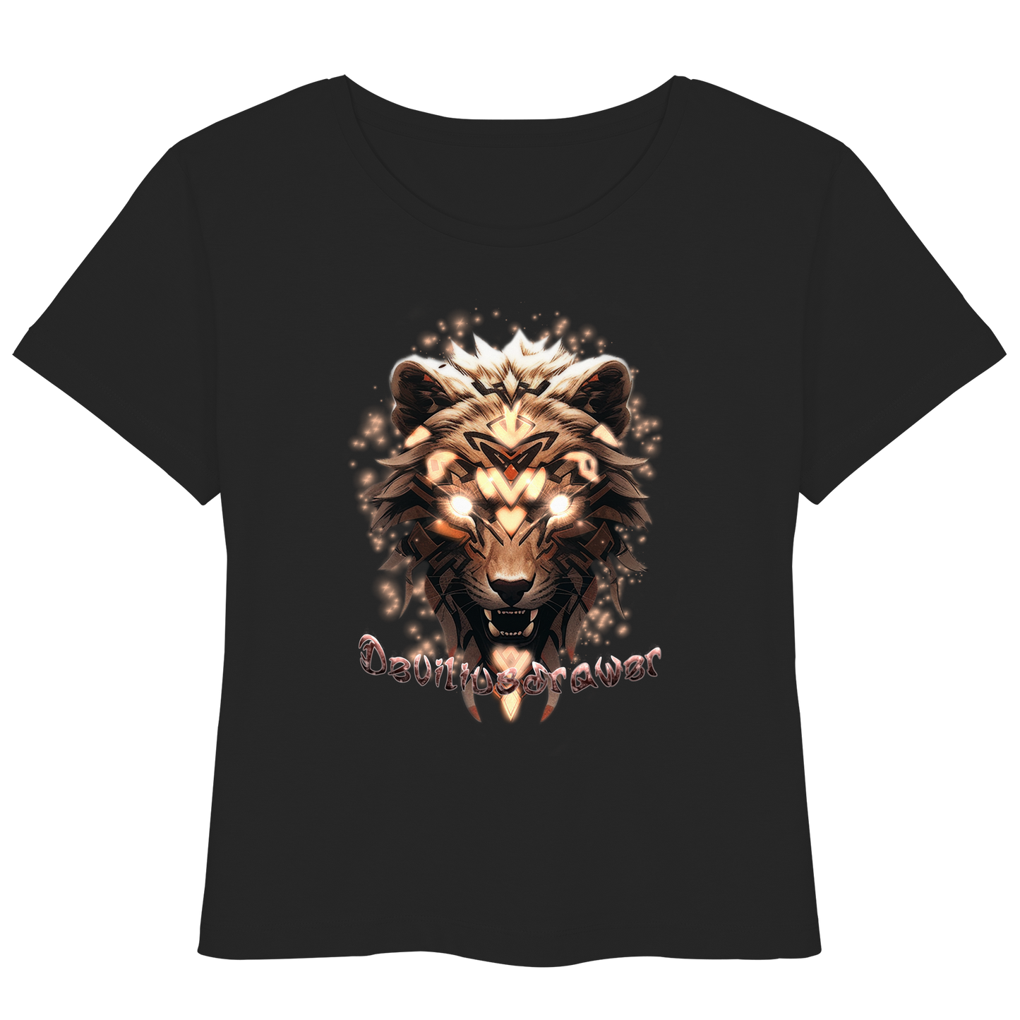 Deviliusdrawer Gold Weartiger - Womens Organic Lightweight T-Shirt
