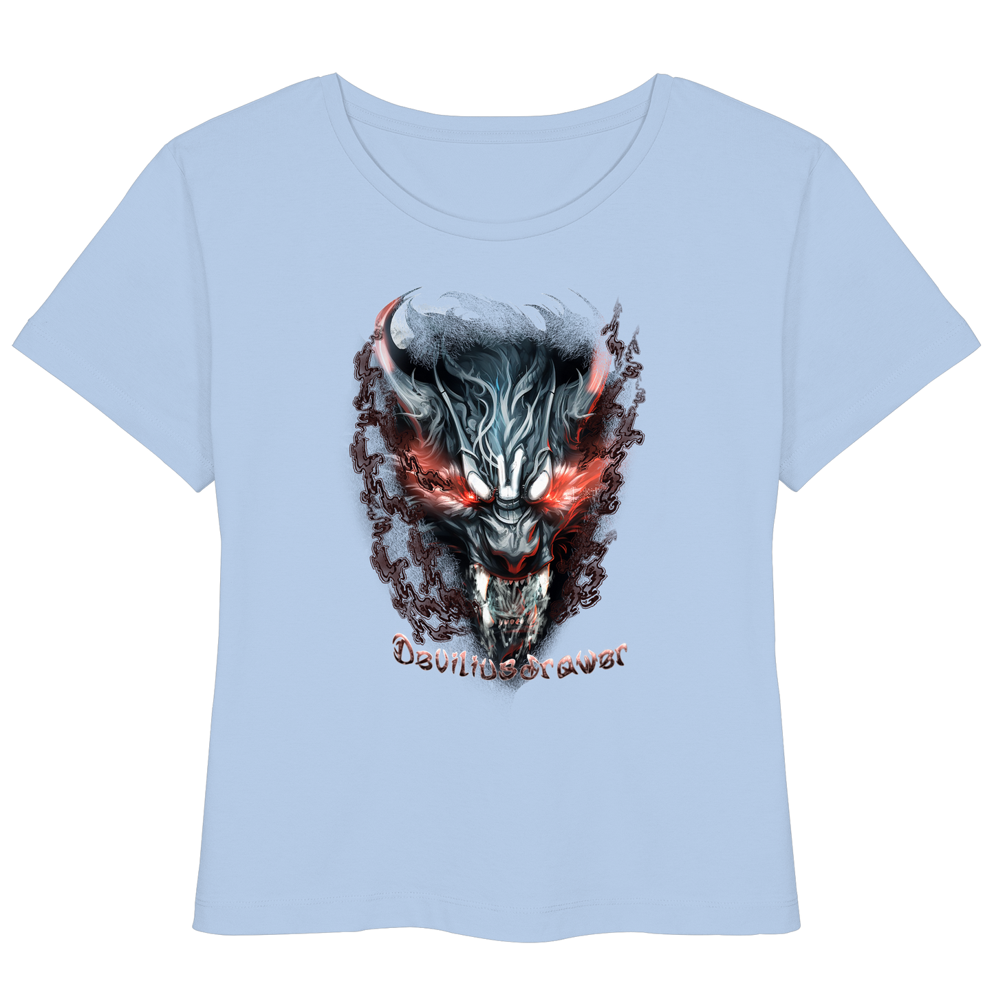 Deviliusdrawer Beast Wolf - Womens Organic Lightweight T-Shirt