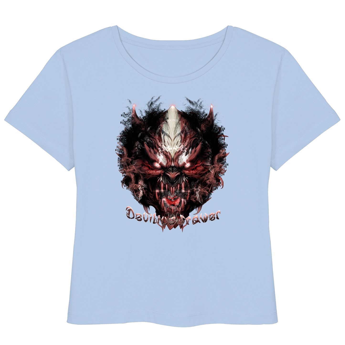 Deviliusdrawer Bloody Demon Vampire - Womens Organic Lightweight T-Shirt