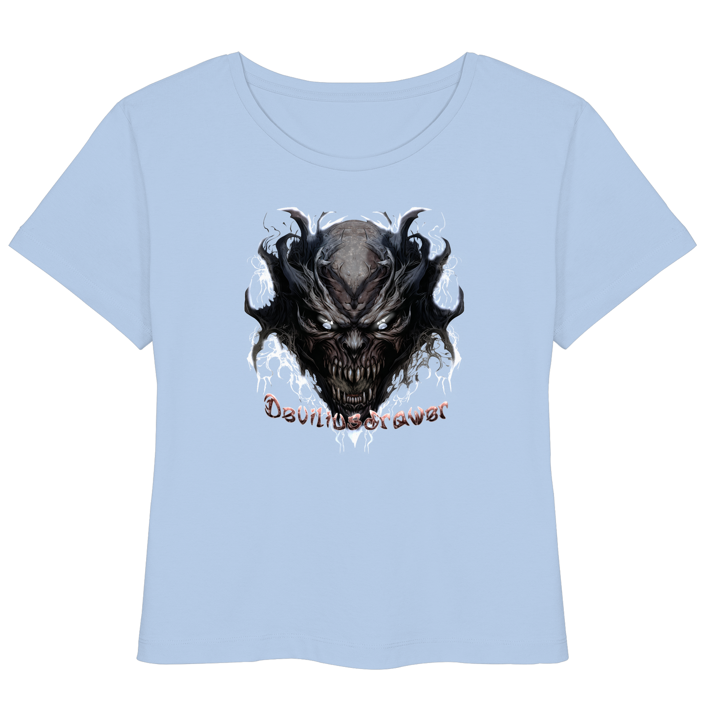 Deviliusdrawer Ice Demon - Womens Organic Lightweight T-Shirt