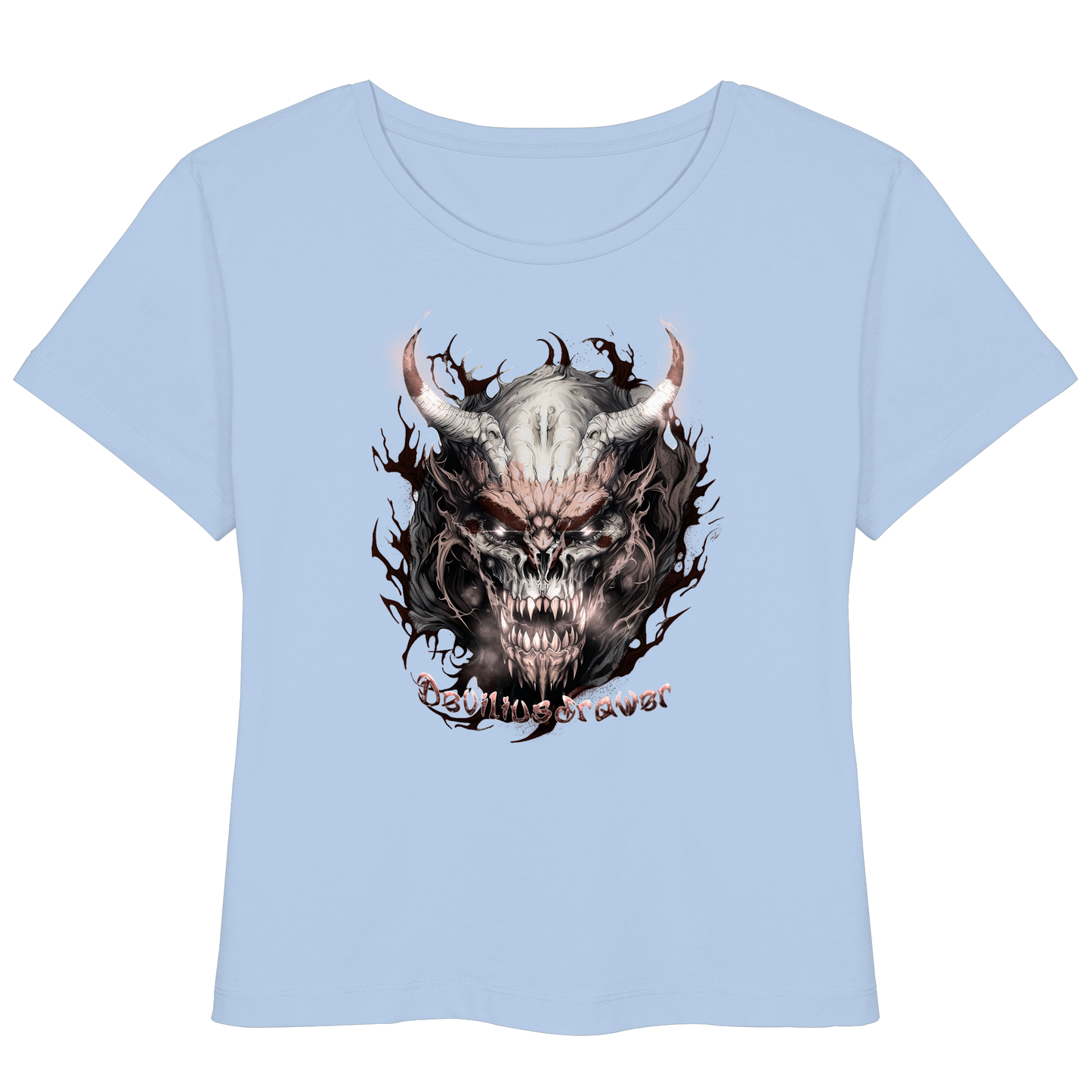 Deviliusdrawer Beast Demon - Womens Organic Lightweight T-Shirt
