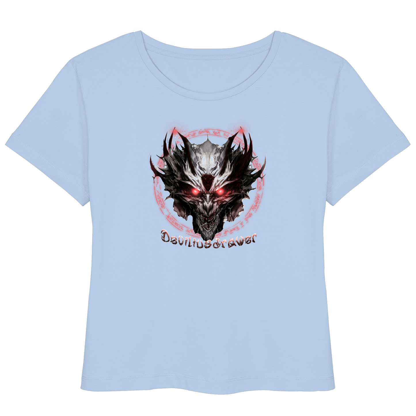 Deviliusdrawer Magic Glow Devil - Womens Organic Lightweight T-Shirt