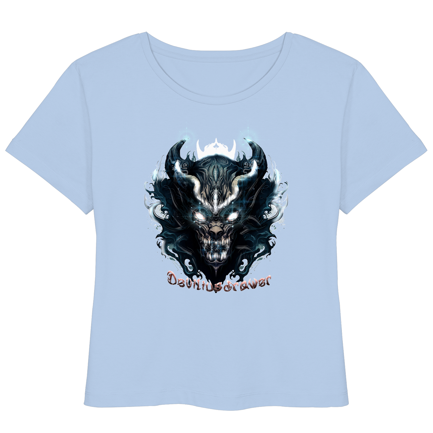 Deviliusdrawer Demonic Star - Womens Organic Lightweight T-Shirt