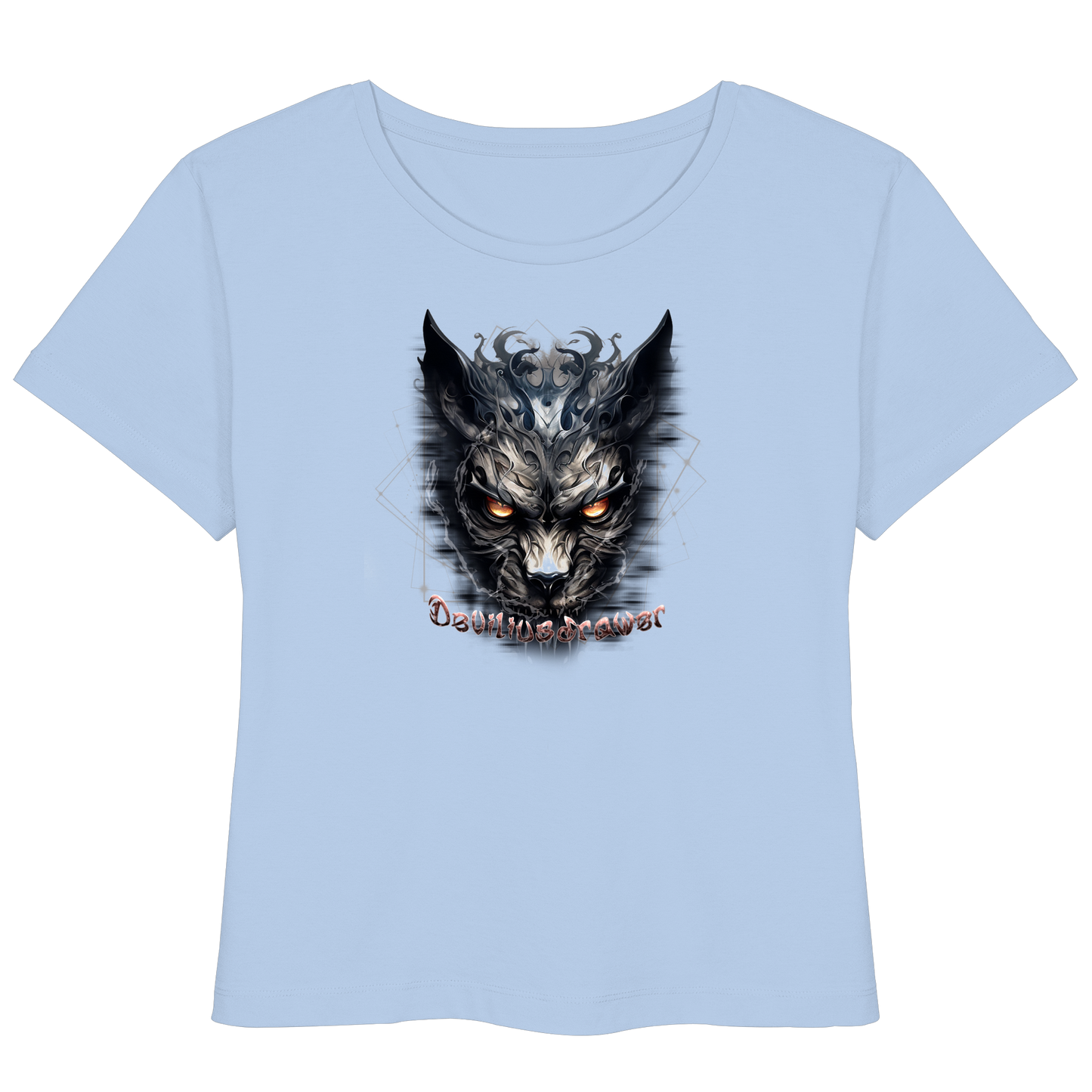 Deviliusdrawer Dark Wearwolf - Womens Organic Lightweight T-Shirt