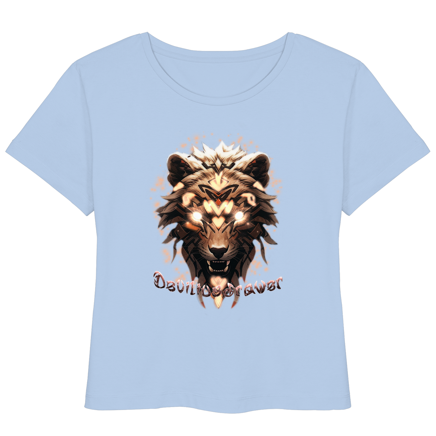Deviliusdrawer Gold Weartiger - Womens Organic Lightweight T-Shirt