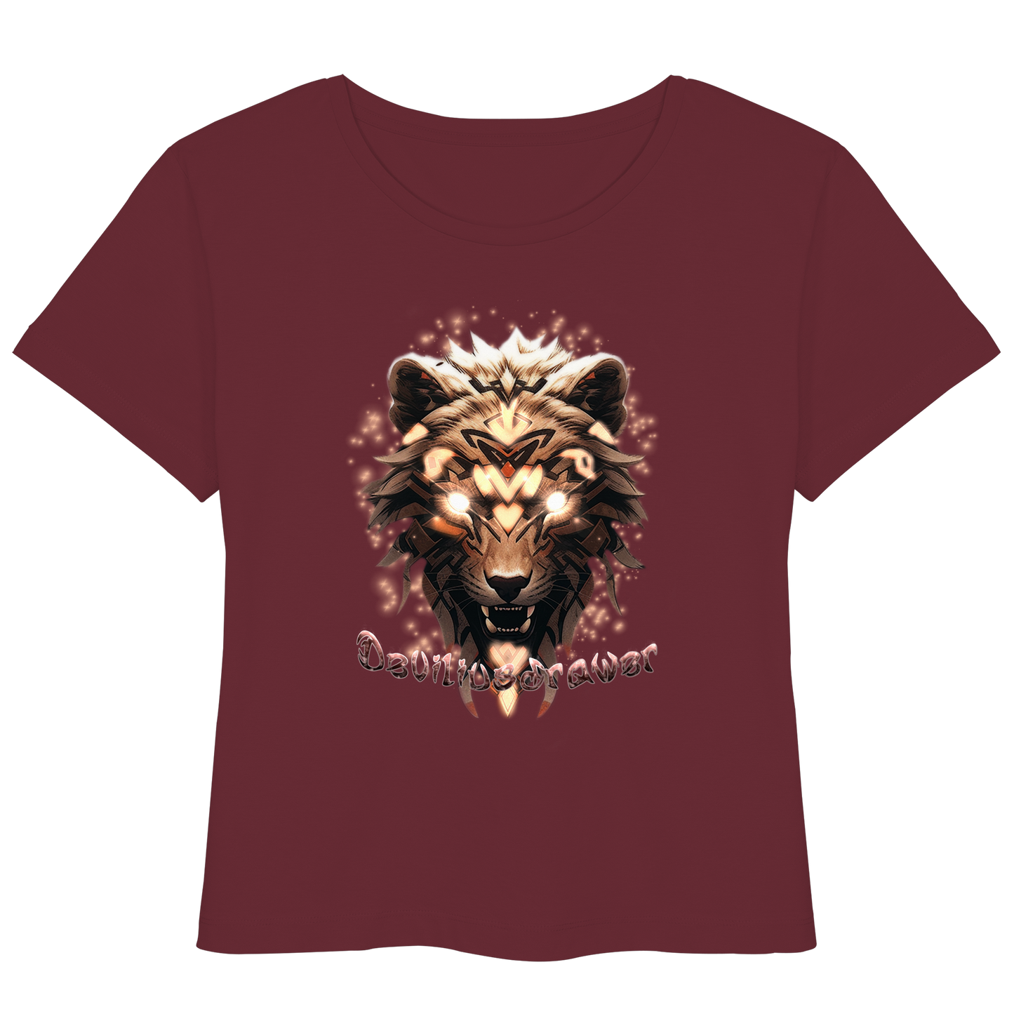 Deviliusdrawer Gold Weartiger - Womens Organic Lightweight T-Shirt