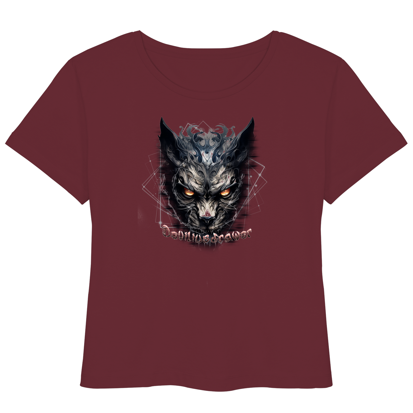 Deviliusdrawer Dark Wearwolf - Womens Organic Lightweight T-Shirt