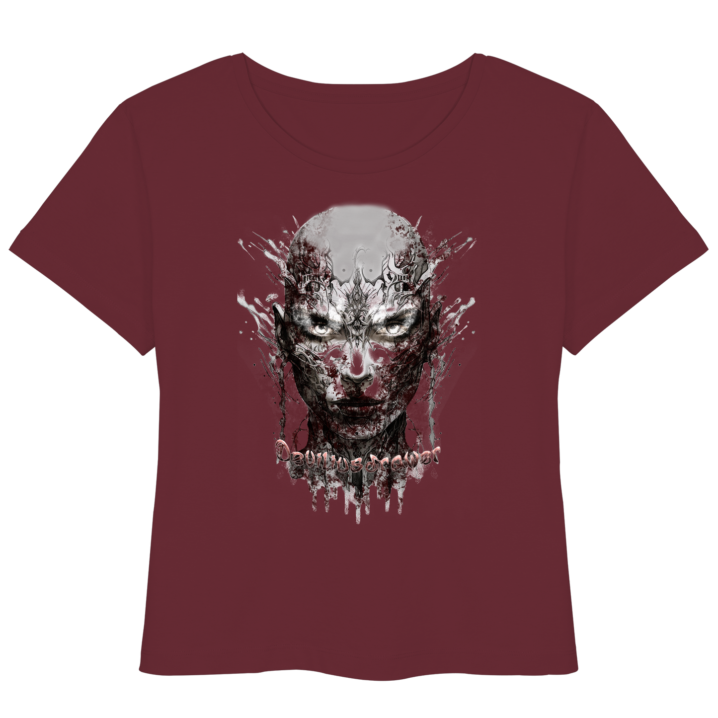 Deviliusdrawer Mechanic Girl - Womens Organic Lightweight T-Shirt