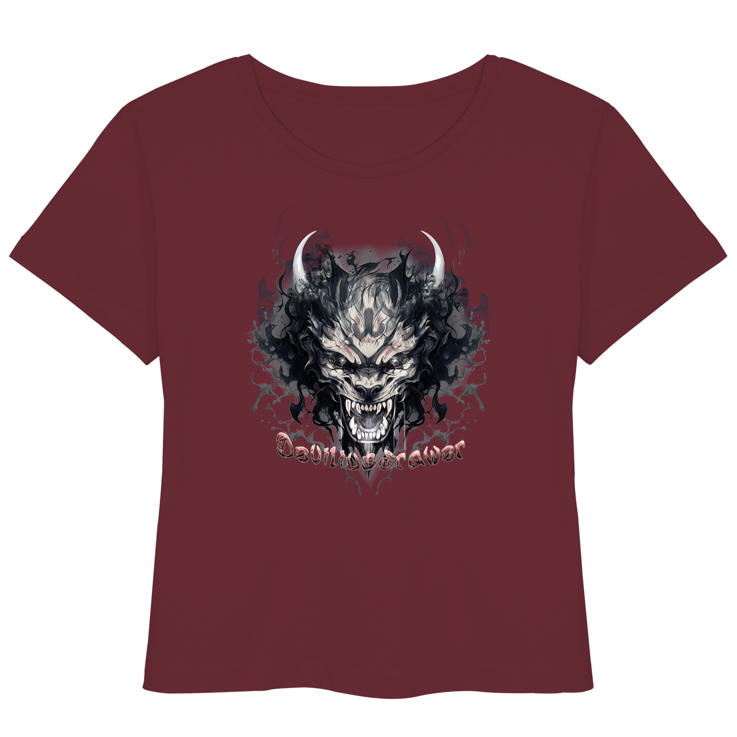 Deviliusdrawer Smoke Beast - Womens Organic Lightweight T-Shirt