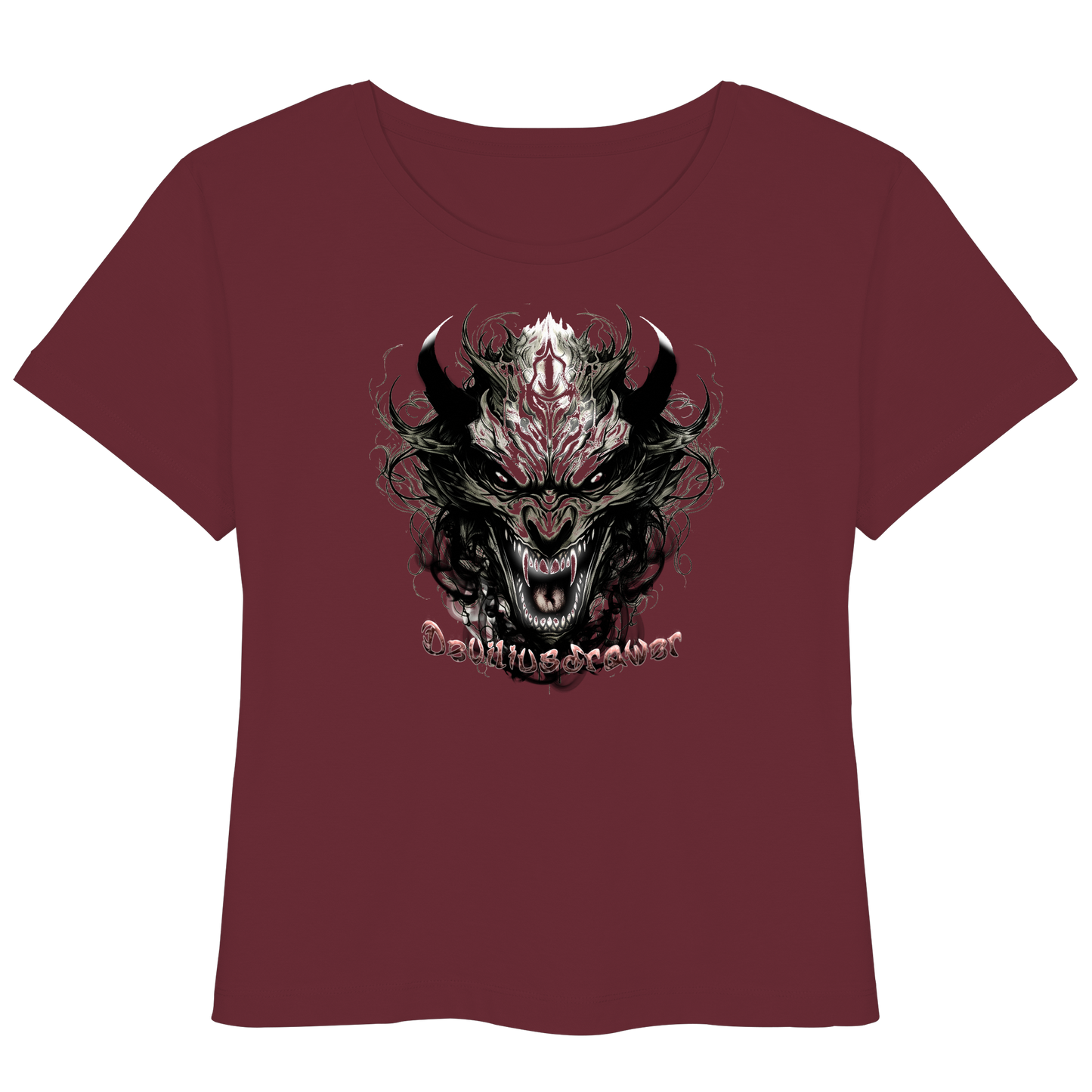 Deviliusdrawer Devil Vampire - Womens Organic Lightweight T-Shirt
