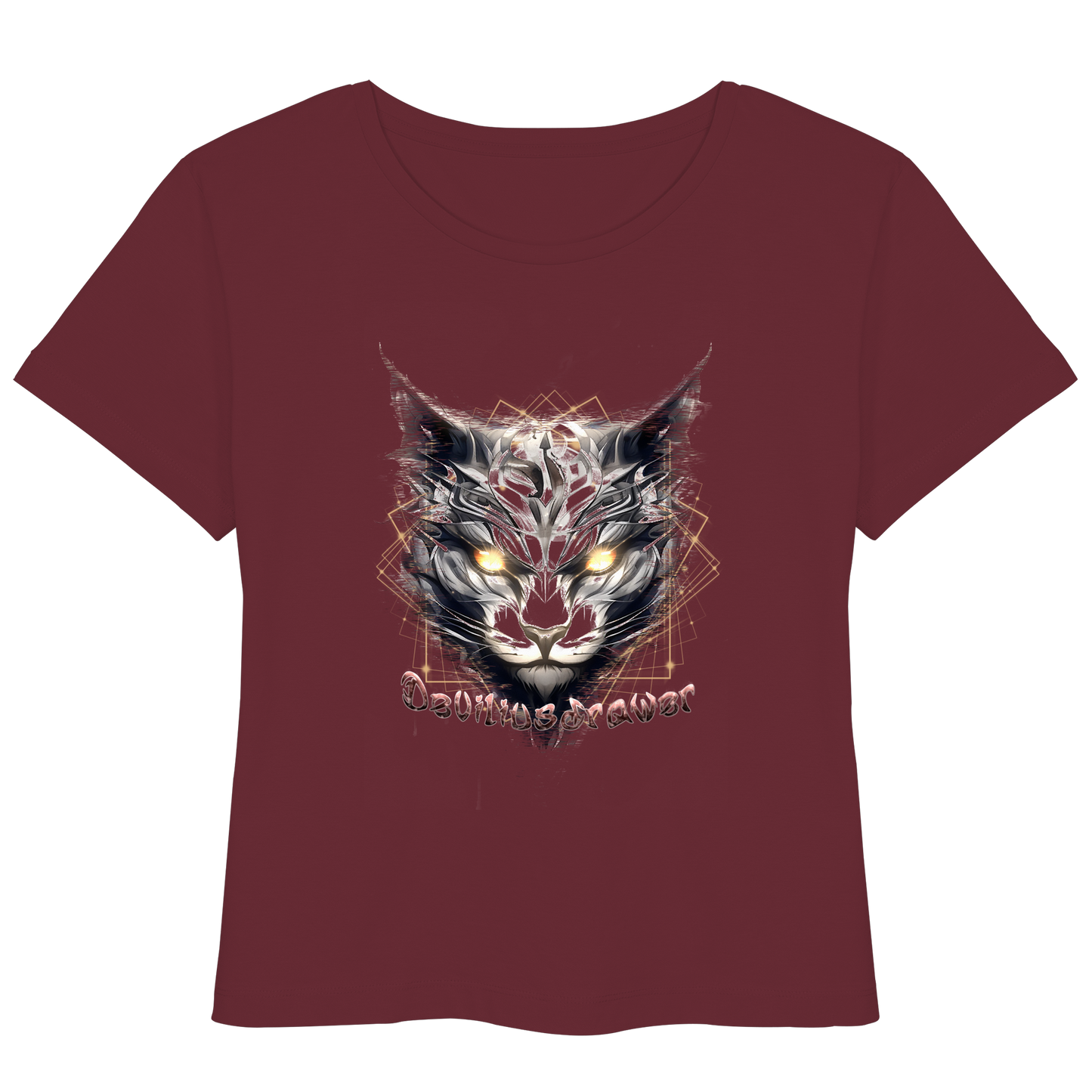 Deviliusdrawer Magician Cat - Womens Organic Lightweight T-Shirt