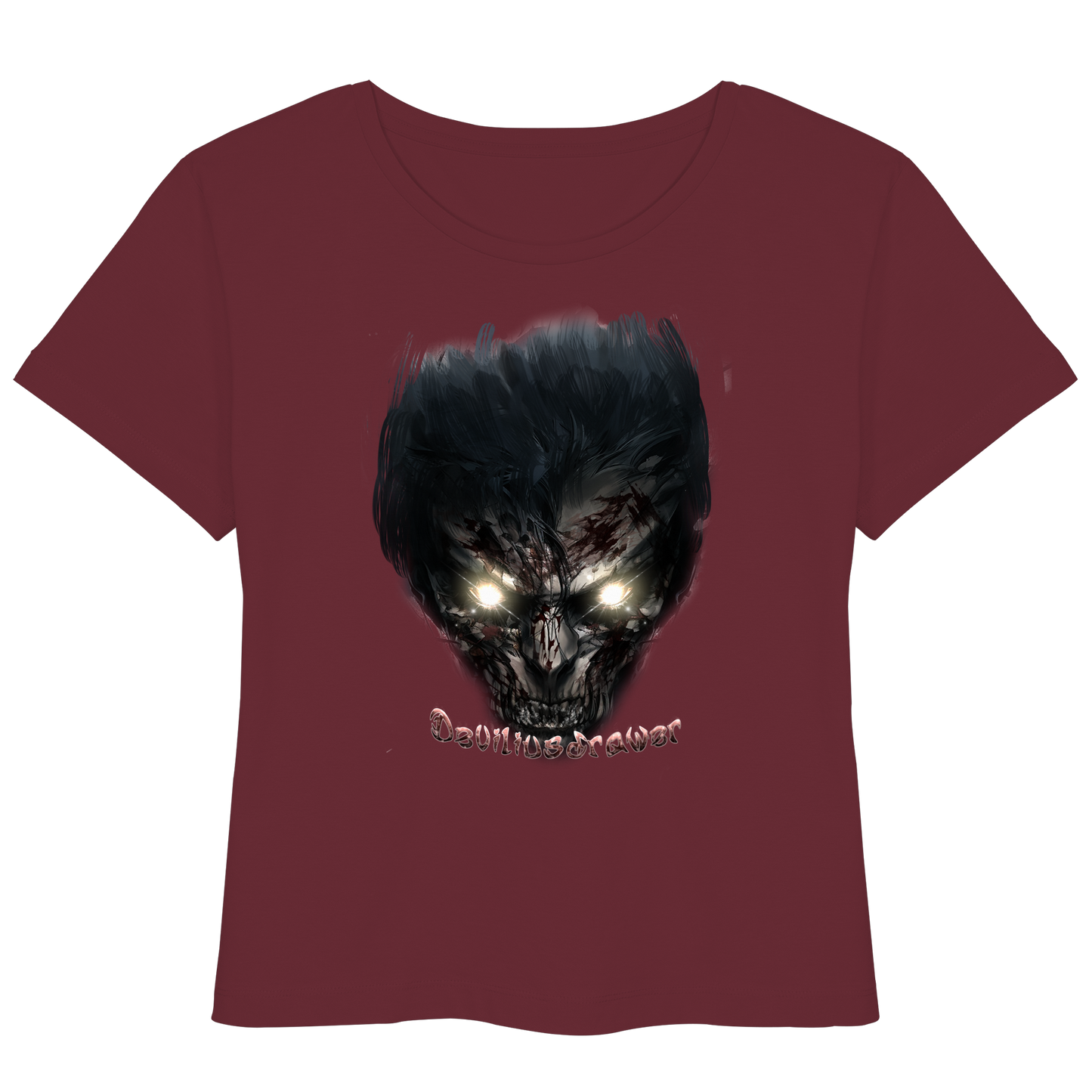Deviliusdrawer Dark Zombie - Womens Organic Lightweight T-Shirt