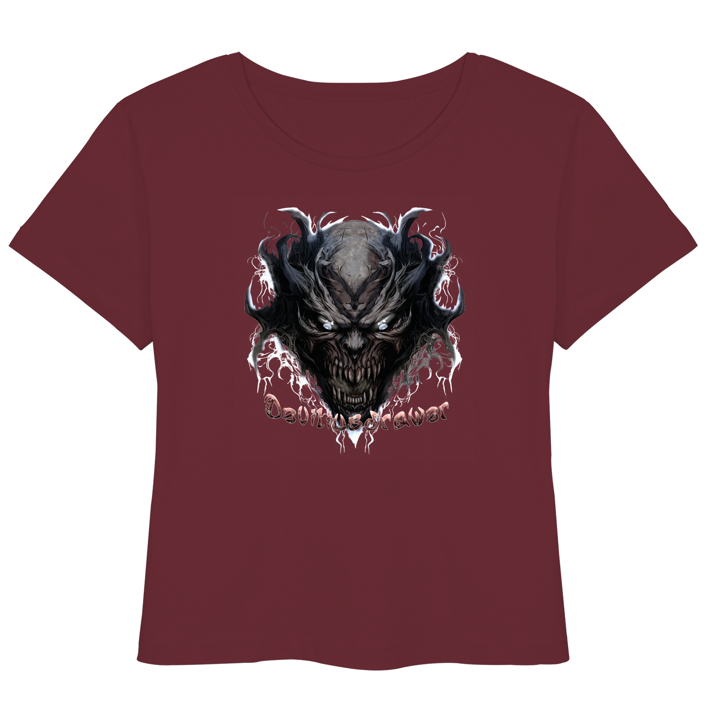 Deviliusdrawer Ice Demon - Womens Organic Lightweight T-Shirt