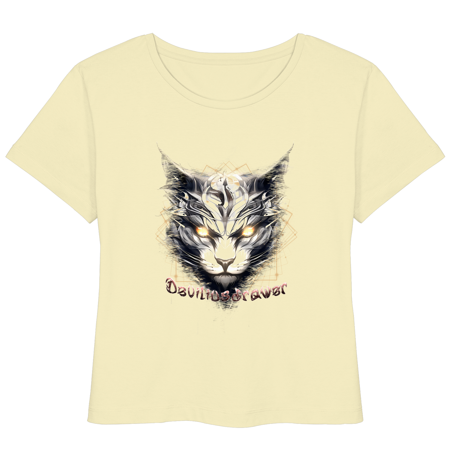 Deviliusdrawer Magician Cat - Womens Organic Lightweight T-Shirt