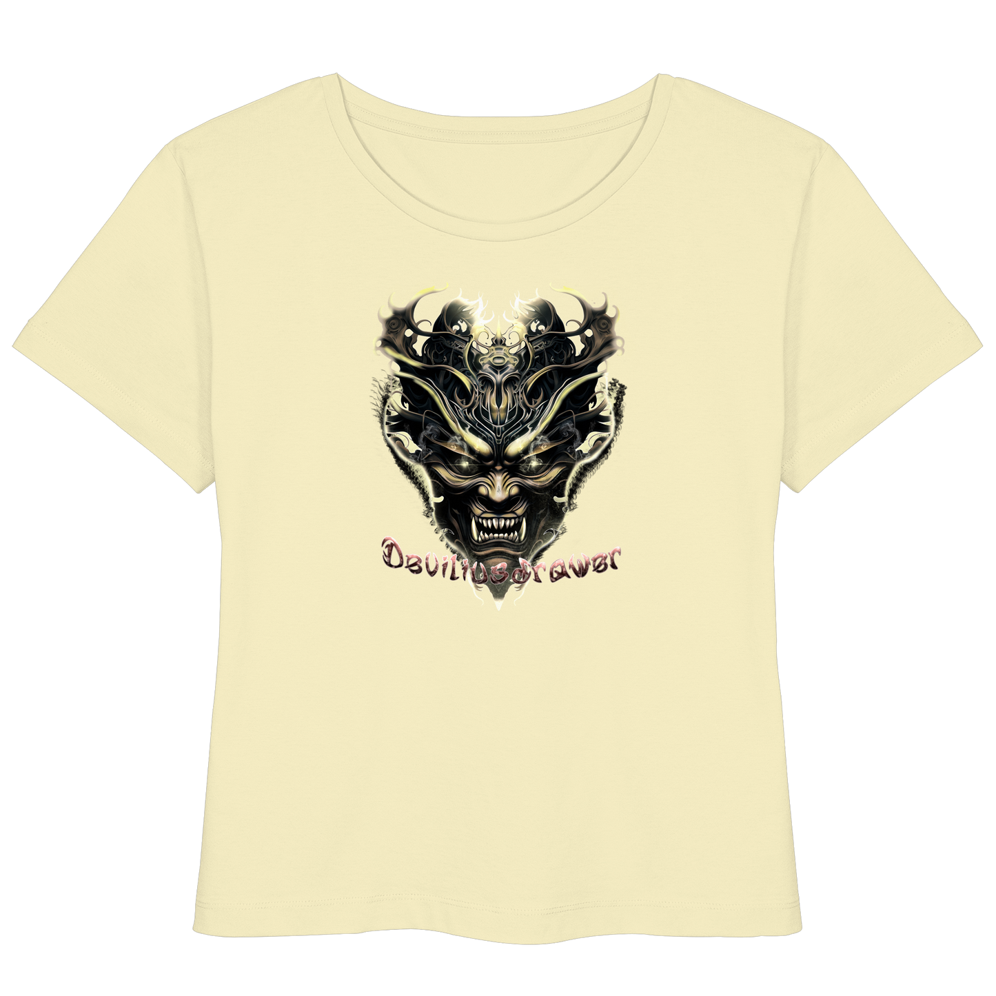 Deviliusdrawer Golden Demon Vampire - Womens Organic Lightweight T-Shirt