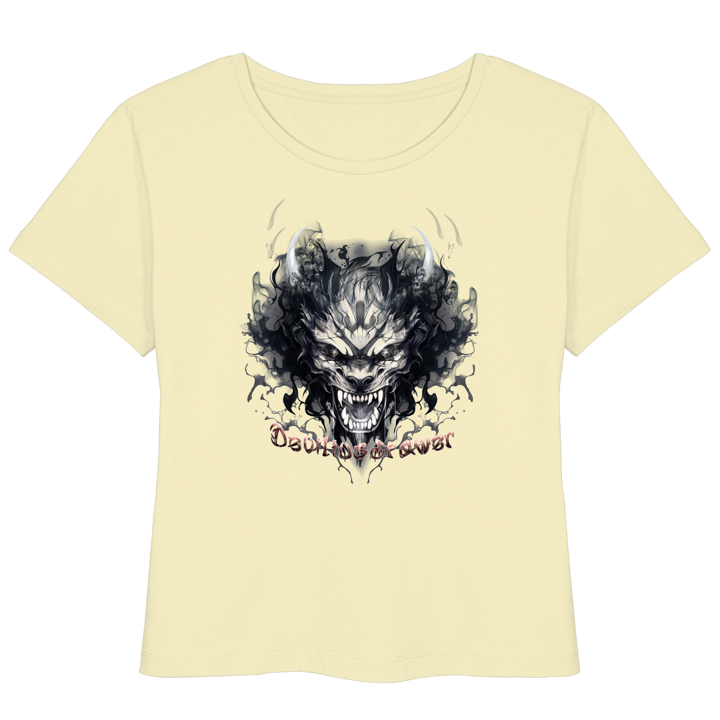 Deviliusdrawer Smoke Beast - Womens Organic Lightweight T-Shirt