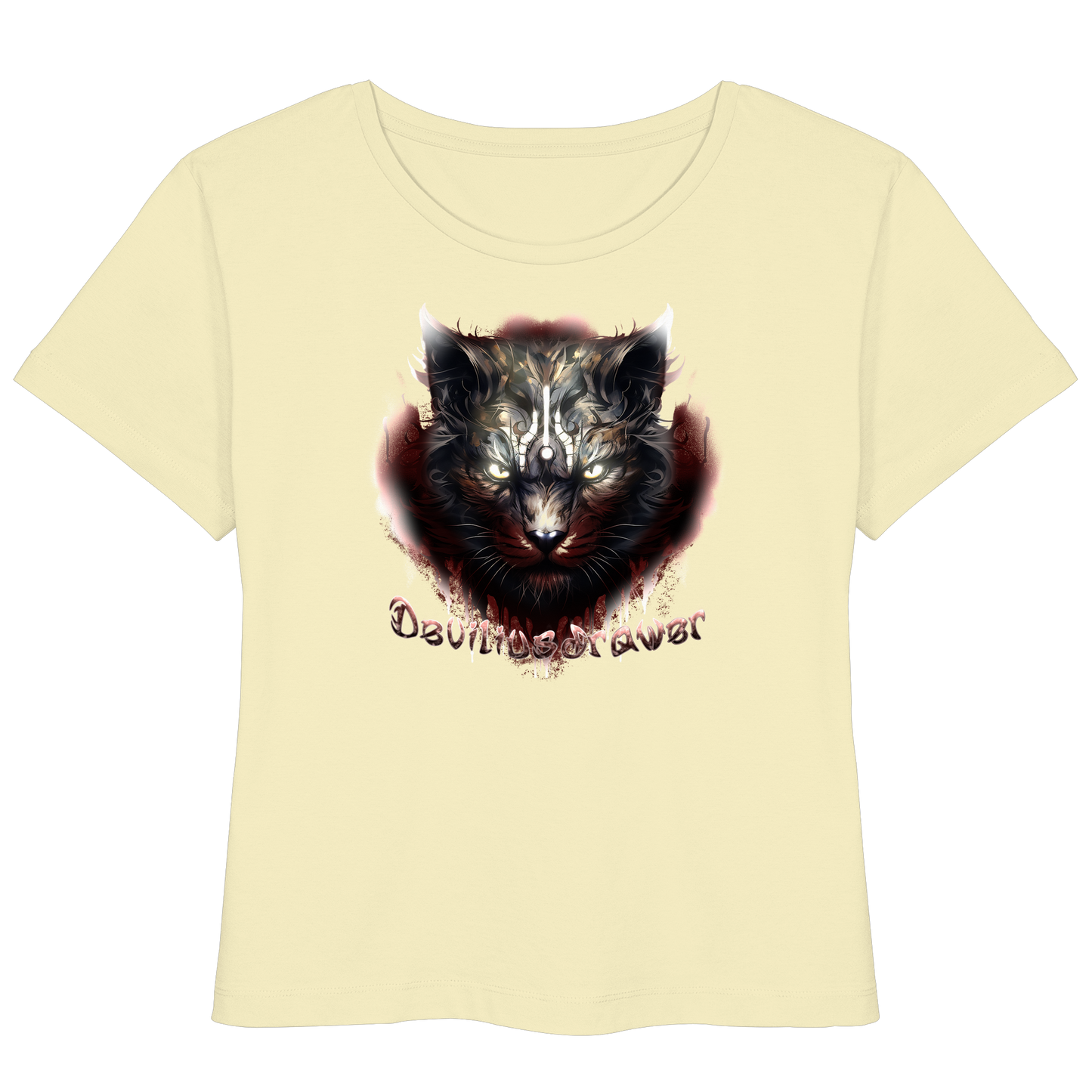 Deviliusdrawer Angry Badass - Womens Organic Lightweight T-Shirt