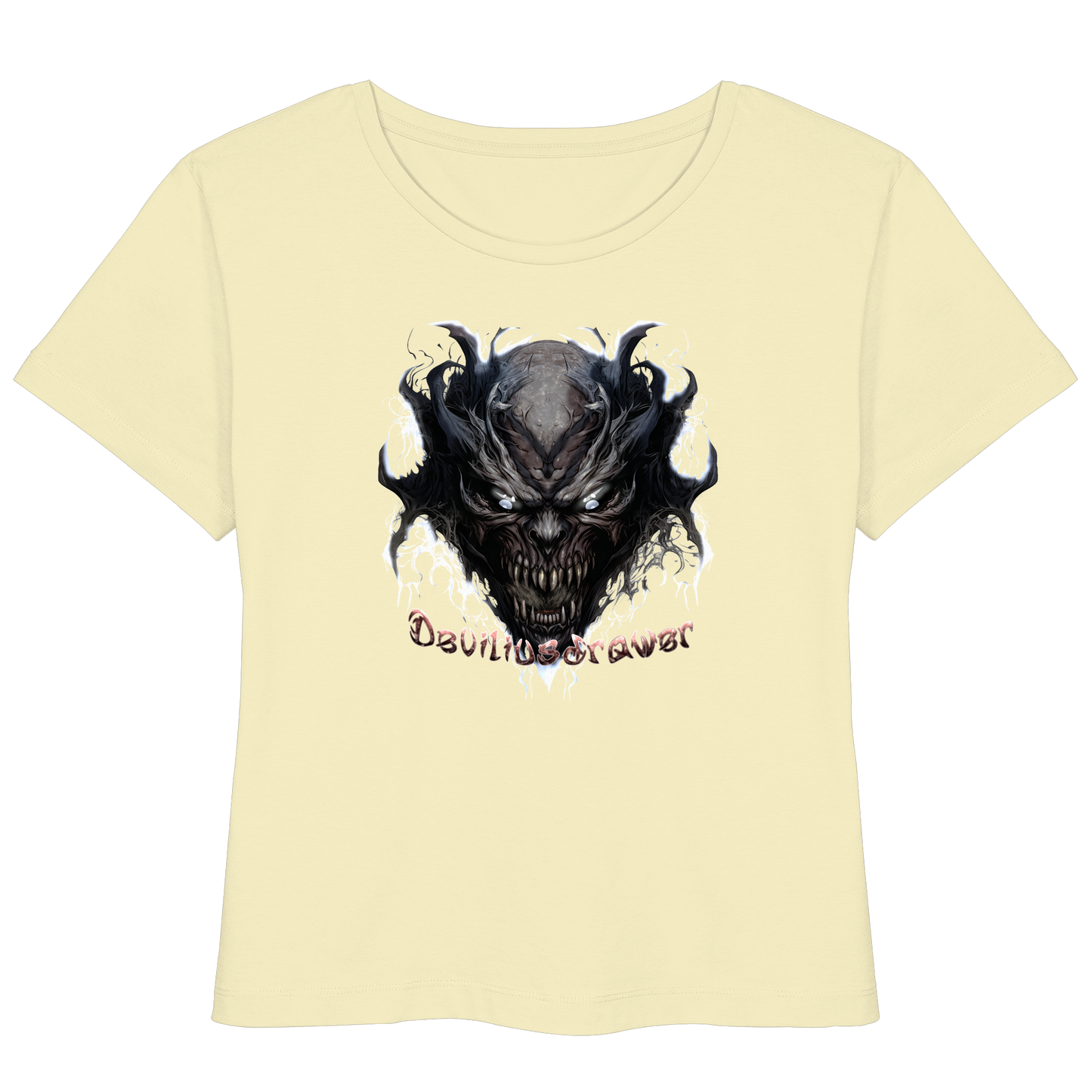 Deviliusdrawer Ice Demon - Womens Organic Lightweight T-Shirt