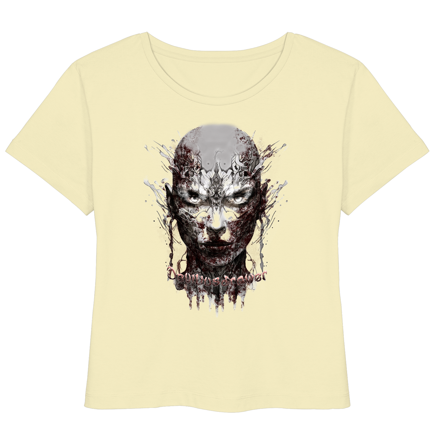 Deviliusdrawer Mechanic Girl - Womens Organic Lightweight T-Shirt