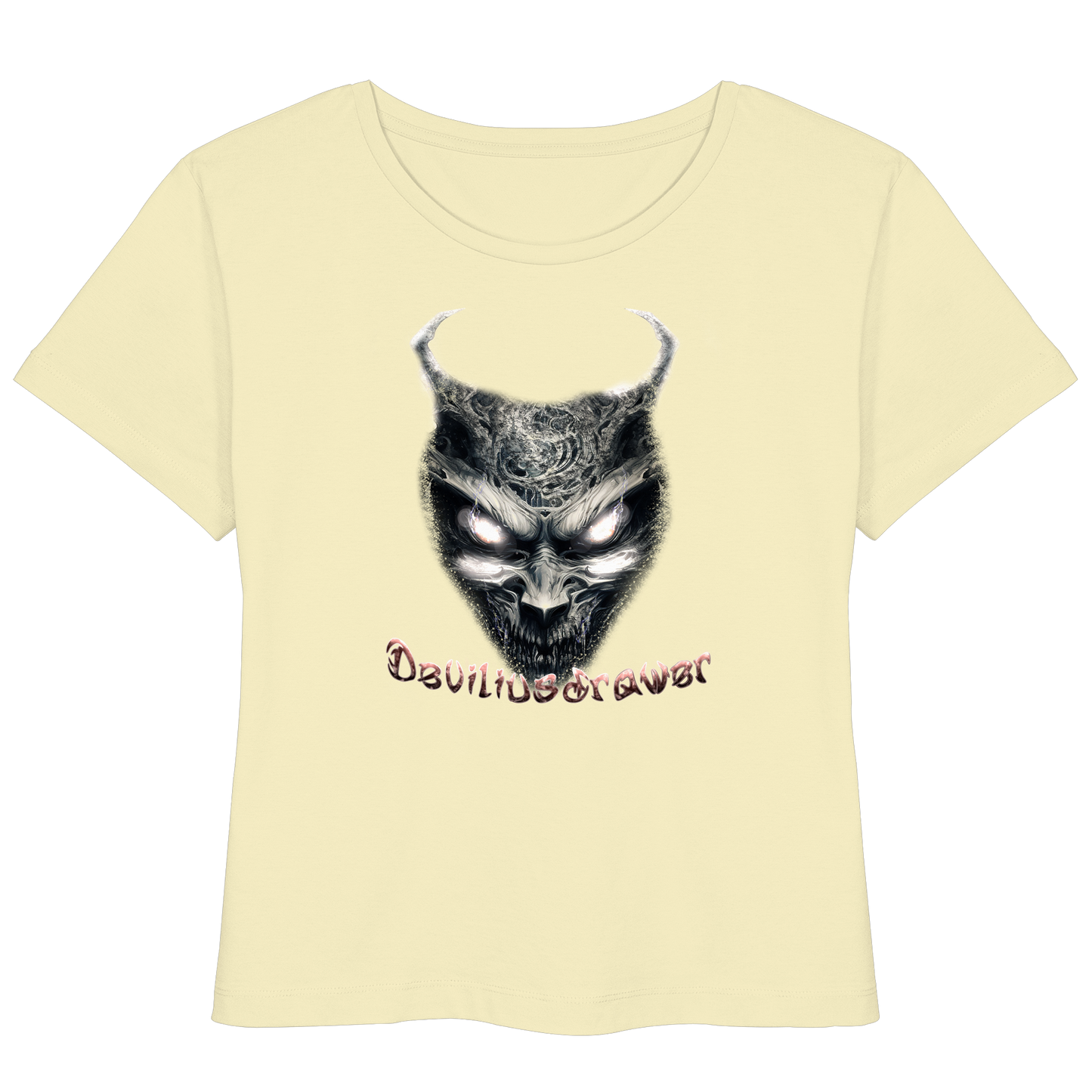 Deviliusdrawer Demonic Evil Zombie - Womens Organic Lightweight T-Shirt