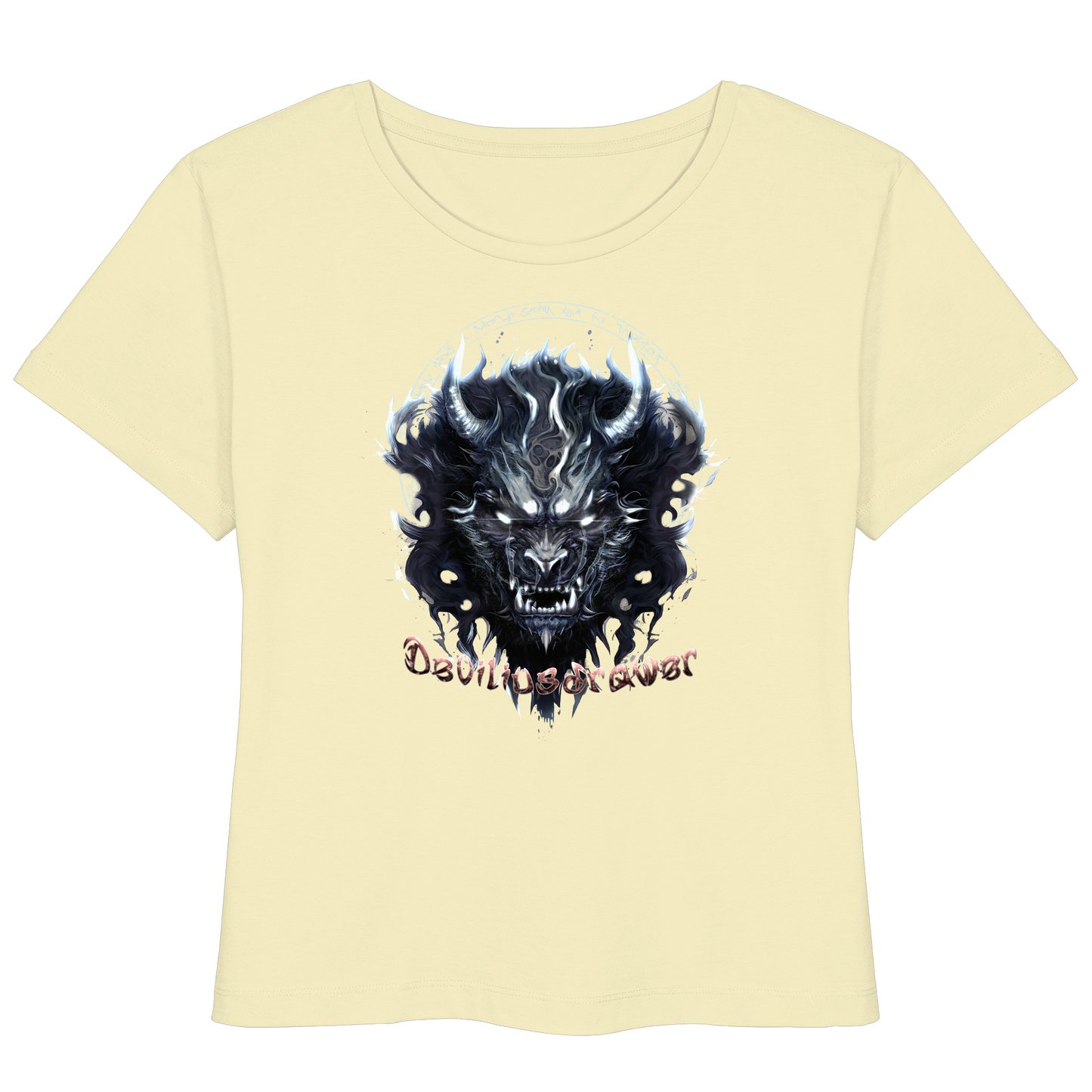 Deviliusdrawer Dark Wolf Mask - Womens Organic Lightweight T-Shirt