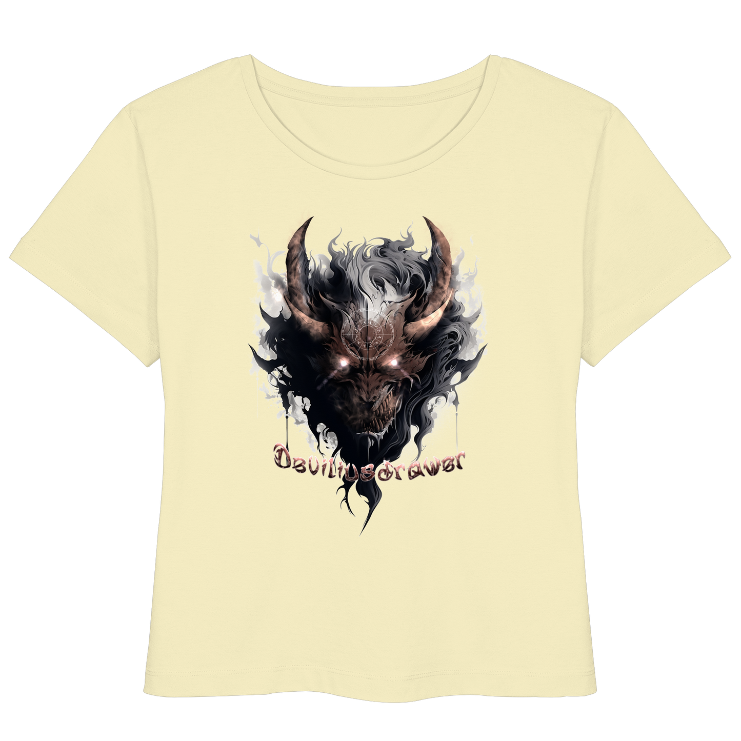 Deviliusdrawer Magic Redeyed Demon - Womens Organic Lightweight T-Shirt