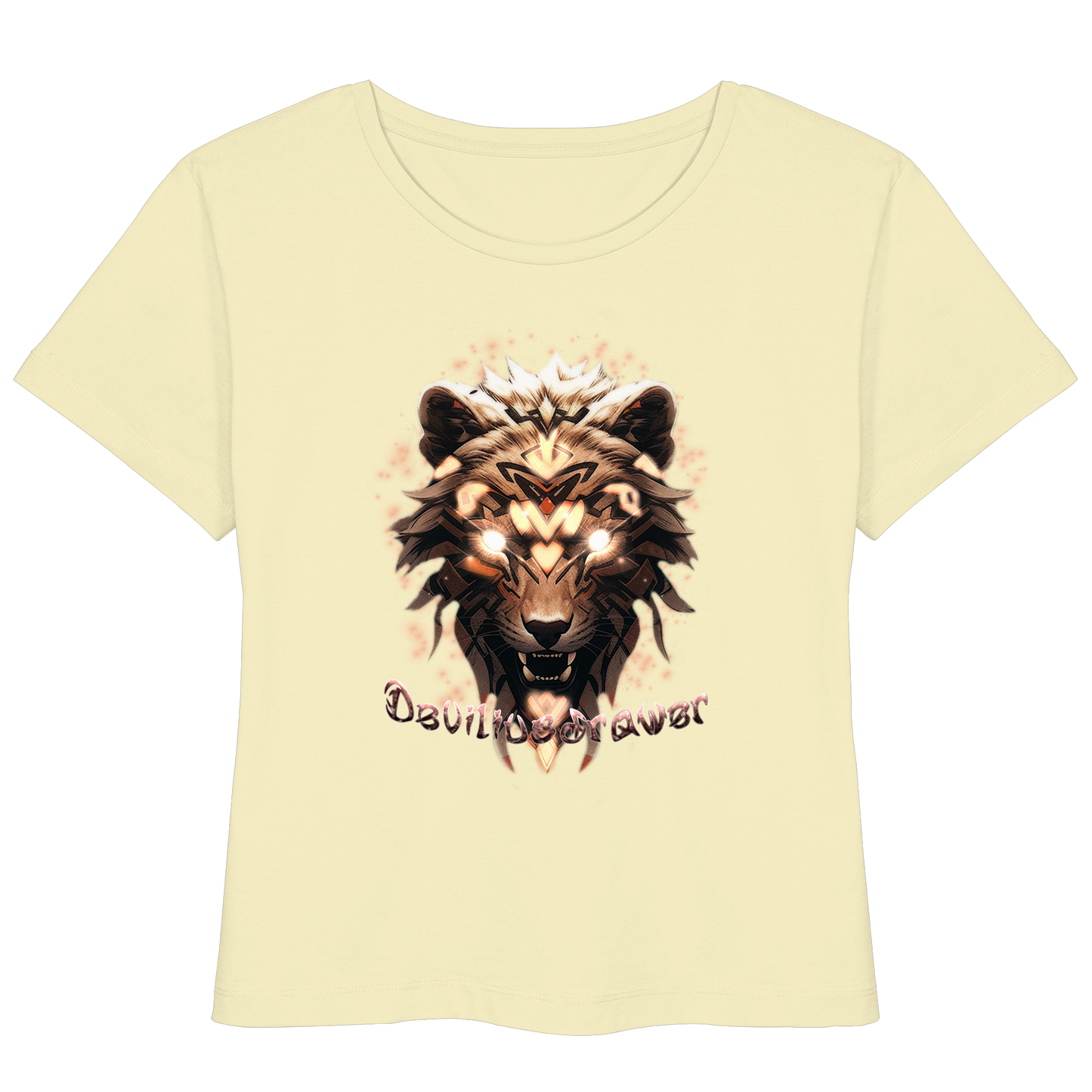 Deviliusdrawer Gold Weartiger - Womens Organic Lightweight T-Shirt