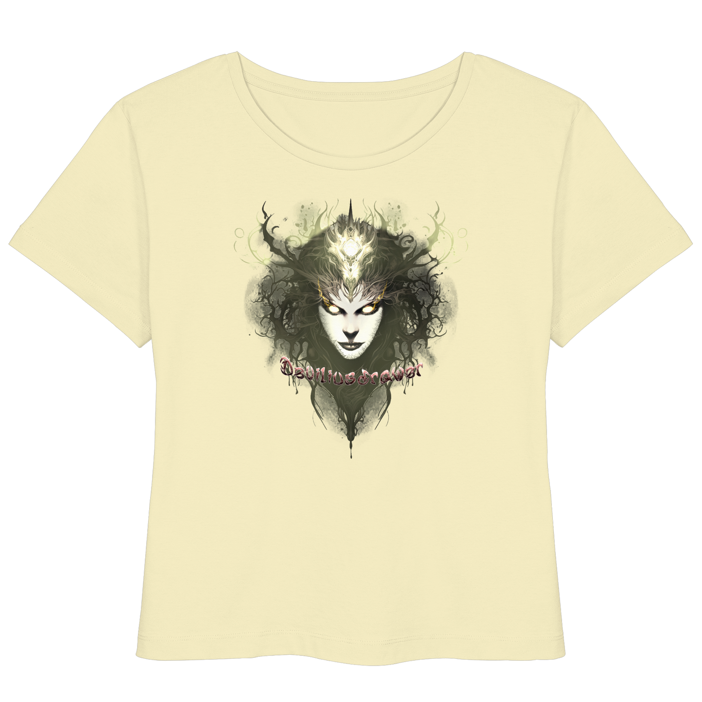 Deviliusdrawer Golden Demonica - Womens Organic Lightweight T-Shirt