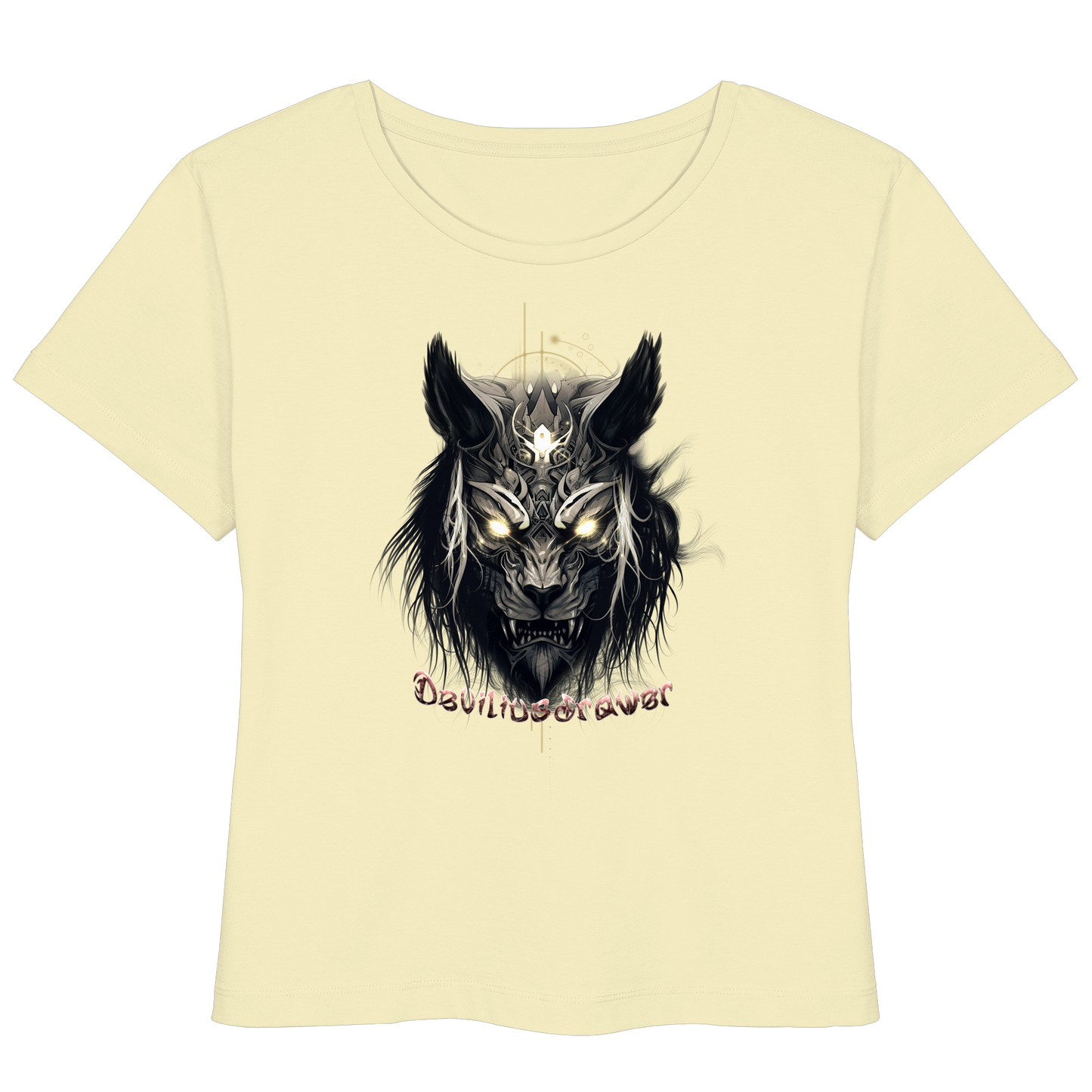 Deviliusdrawer Wolftiger - Womens Organic Lightweight T-Shirt