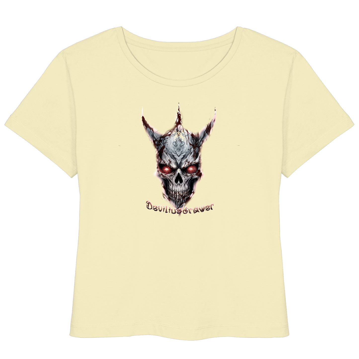 Deviliusdrawer Bloody Skeleton - Womens Organic Lightweight T-Shirt