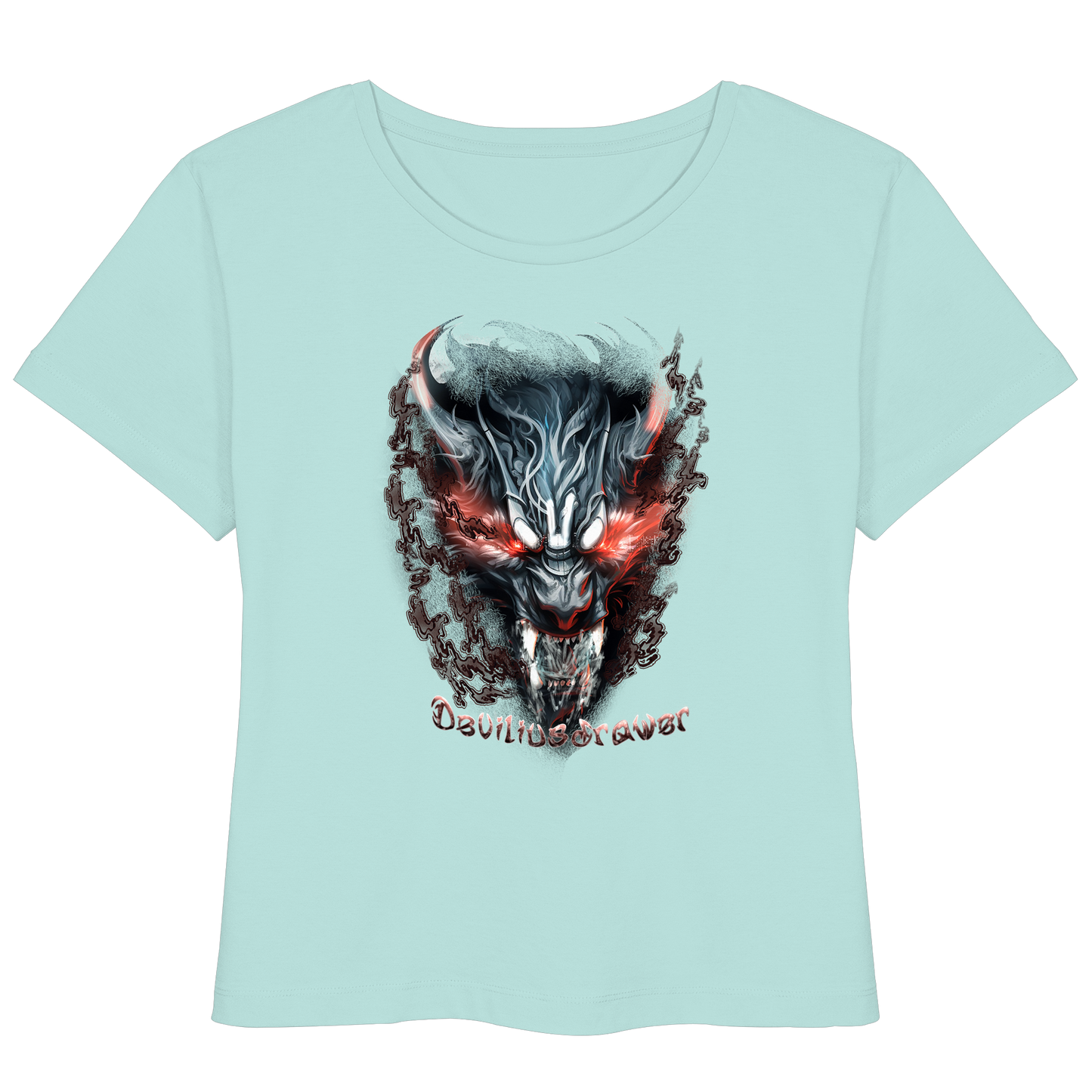 Deviliusdrawer Beast Wolf - Womens Organic Lightweight T-Shirt