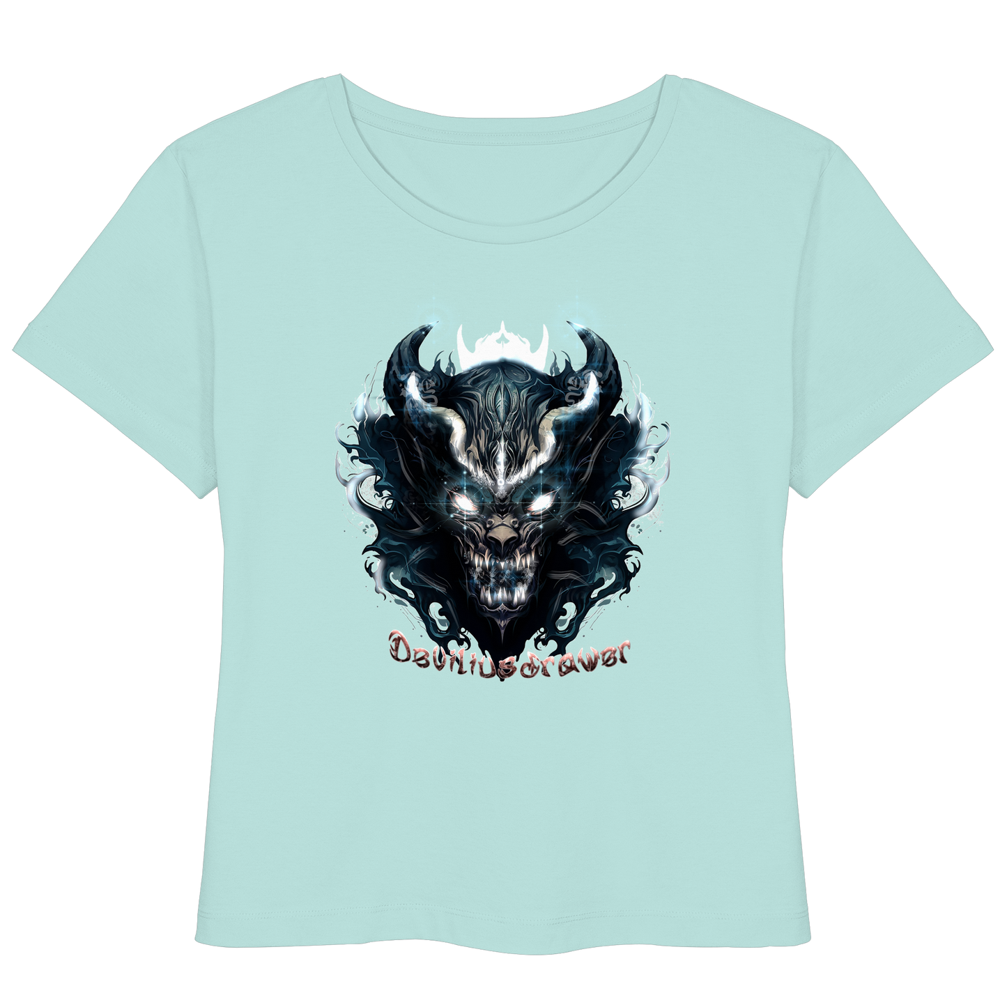 Deviliusdrawer Demonic Star - Womens Organic Lightweight T-Shirt