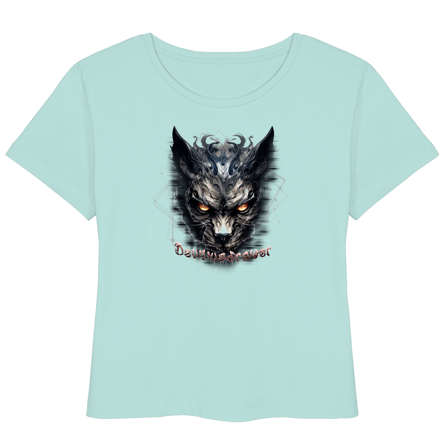 Deviliusdrawer Dark Wearwolf - Womens Organic Lightweight T-Shirt