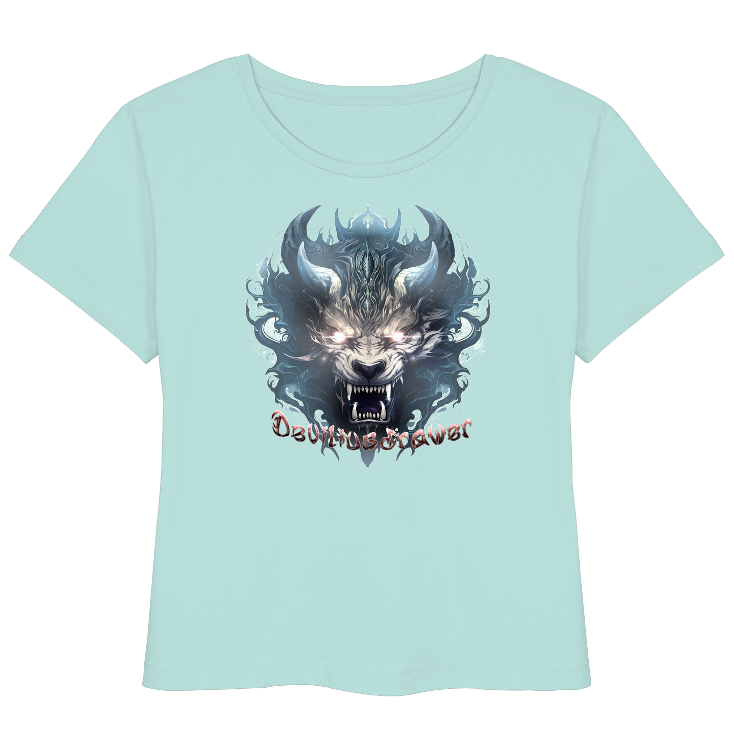 Deviliusdrawer Water Horn Tiger - Womens Organic Lightweight T-Shirt