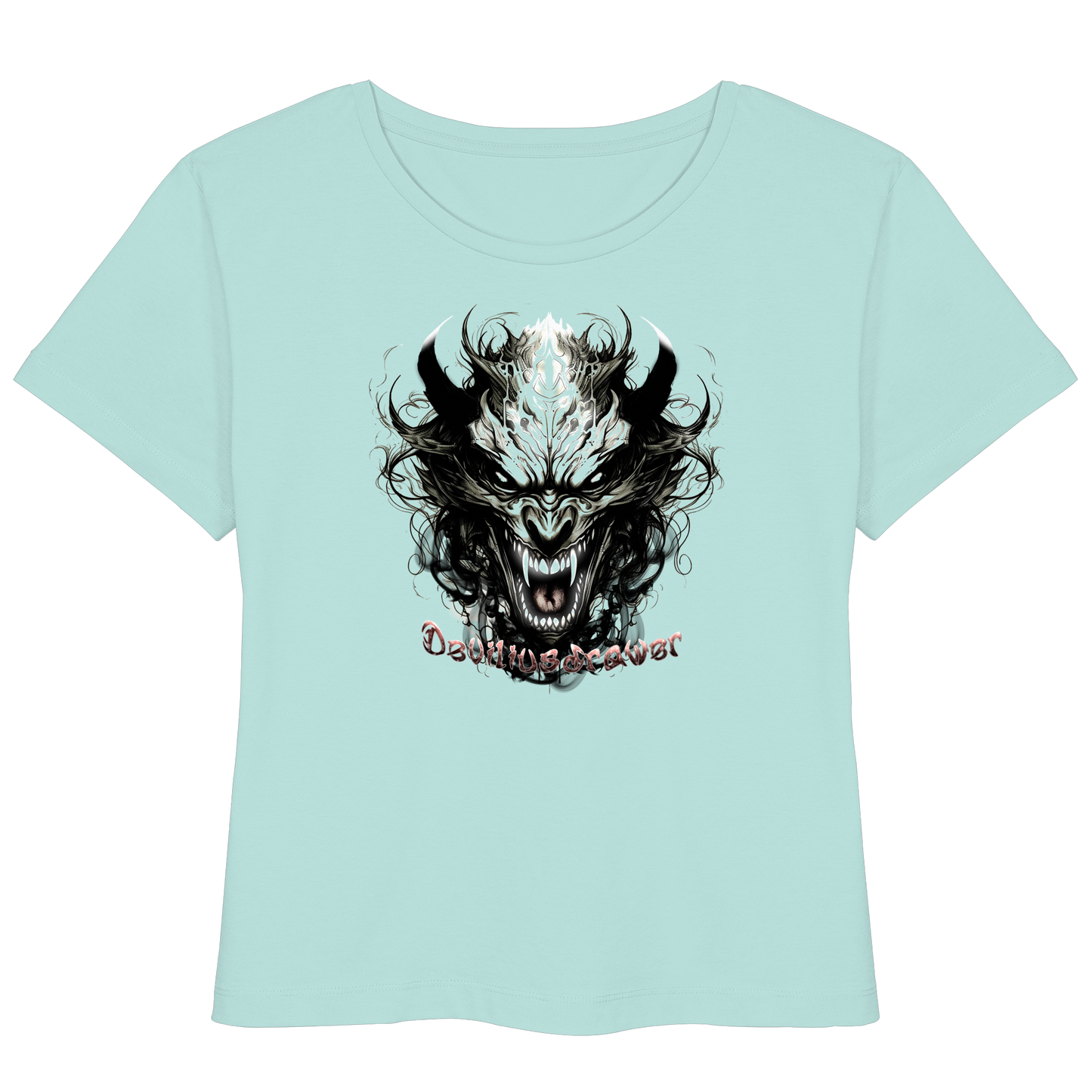Deviliusdrawer Devil Vampire - Womens Organic Lightweight T-Shirt